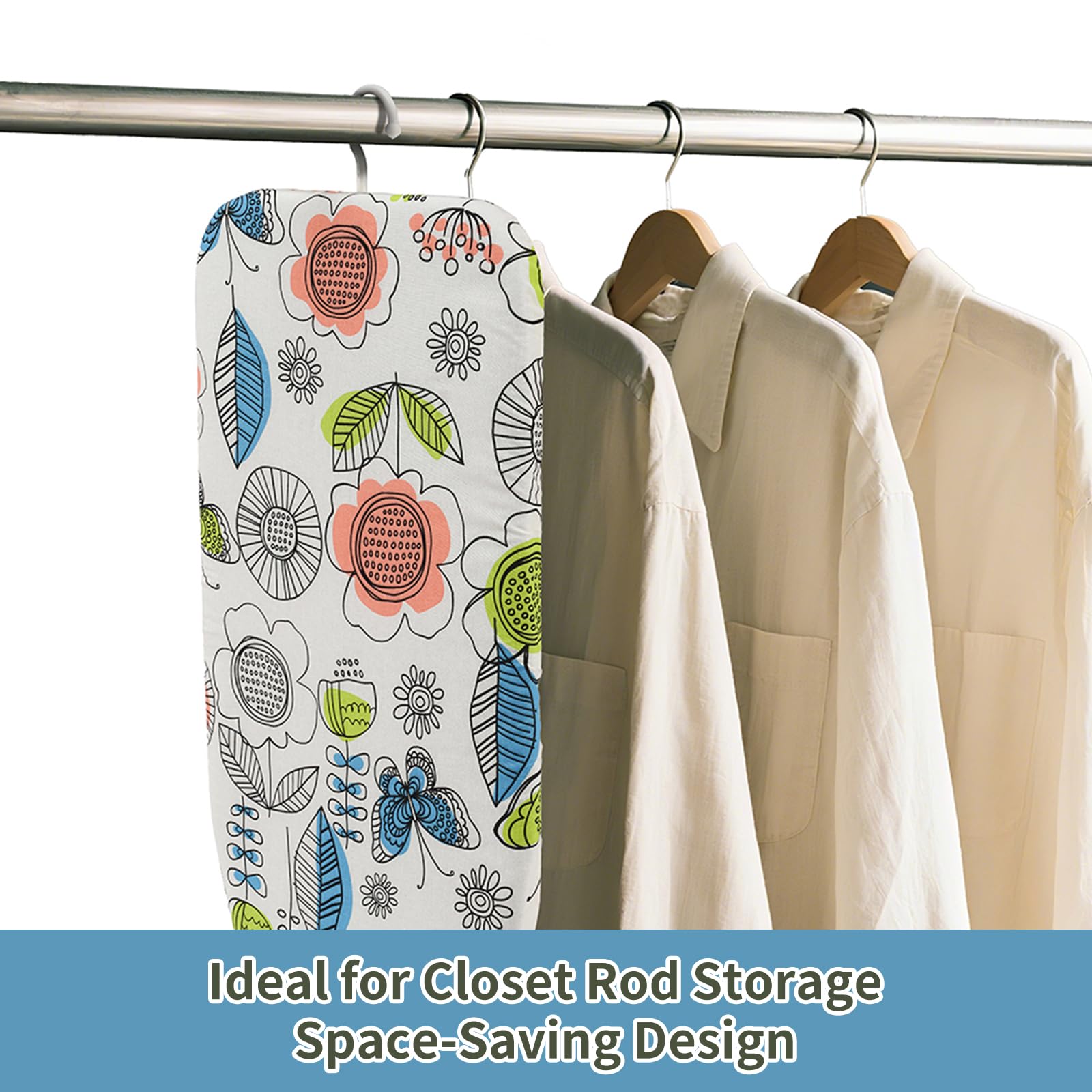 Slieton Tabletop Ironing Board 12"x29" – Portable Folding Ironing Board with Thick Felt Padding, Heat-Resistant Cover, Stainless Steel Legs, Compact & Space-Saving Design