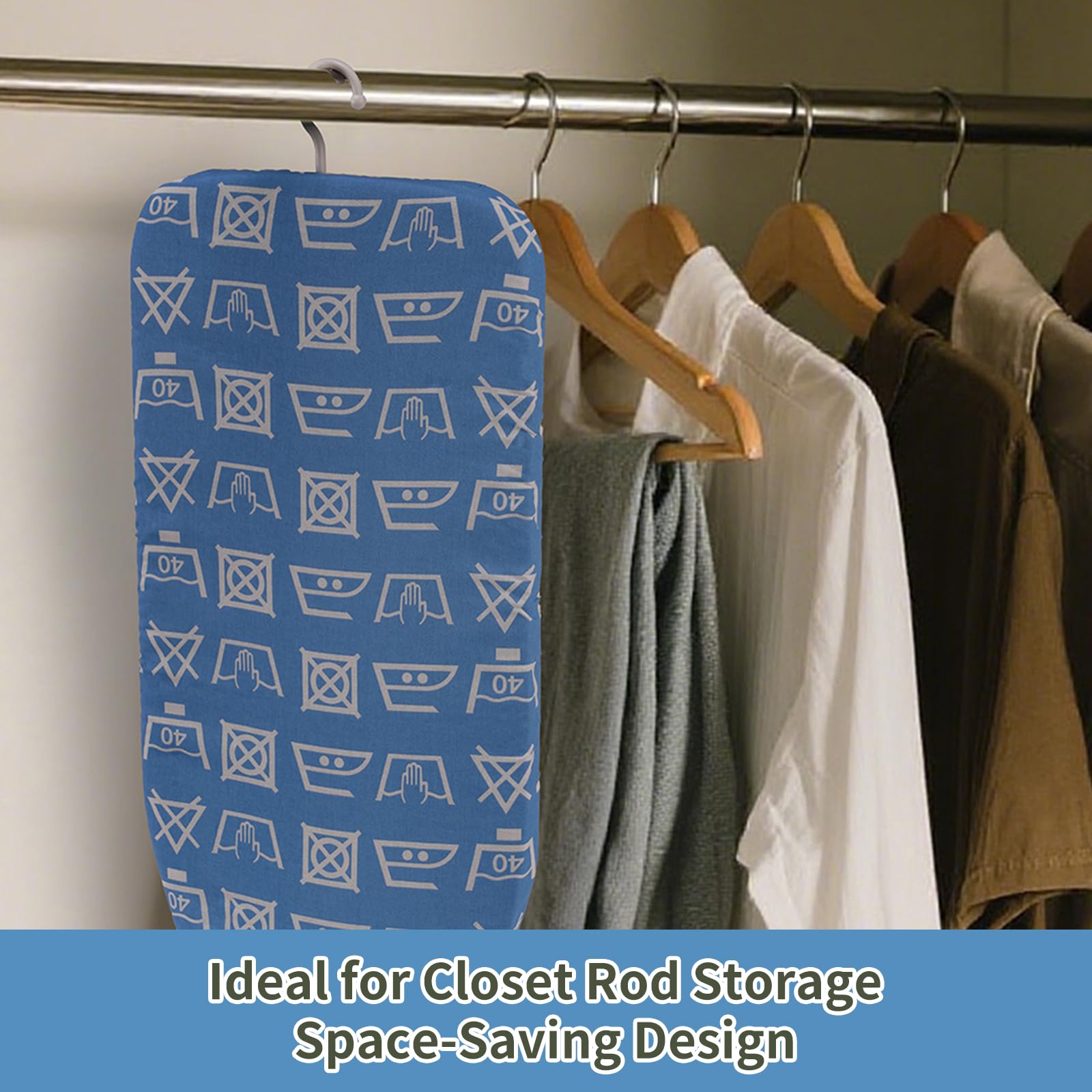 Slieton Tabletop Ironing Board 12"x29" – Portable Folding Ironing Board with Thick Felt Padding, Heat-Resistant Cover, Stainless Steel Legs, Compact & Space-Saving Design