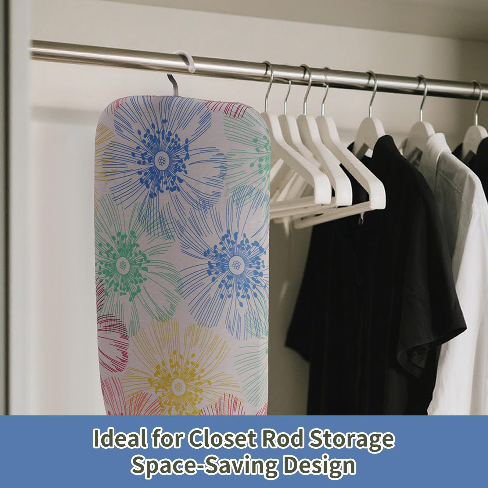 Slieton Tabletop Ironing Board 12"x29" – Portable Folding Ironing Board with Thick Felt Padding, Heat-Resistant Cover, Stainless Steel Legs, Compact & Space-Saving Design