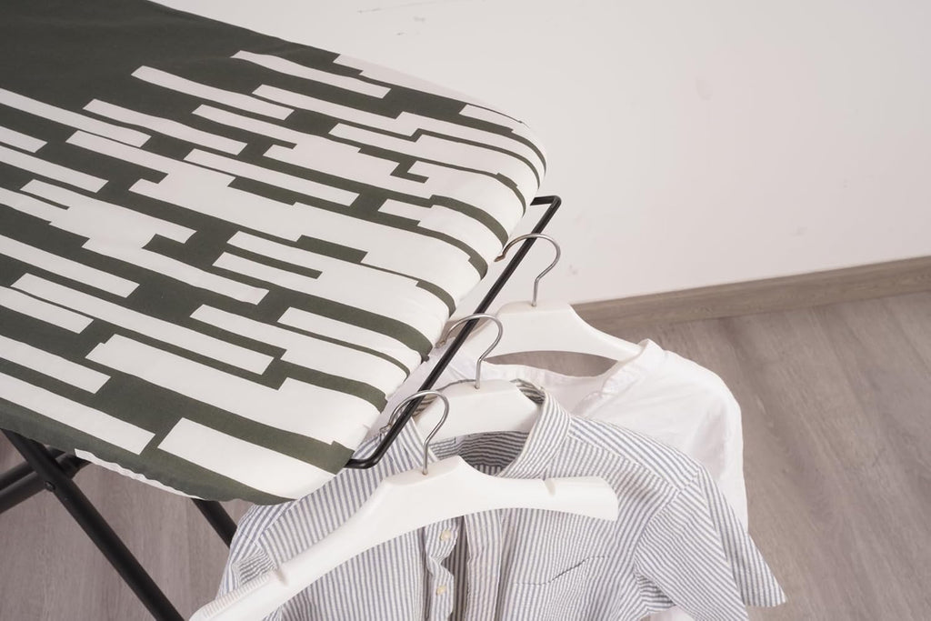 SLIETON Extra Large Ironing Board with Hang Rail and Iron Rest 64" L x 20" W x 38" H