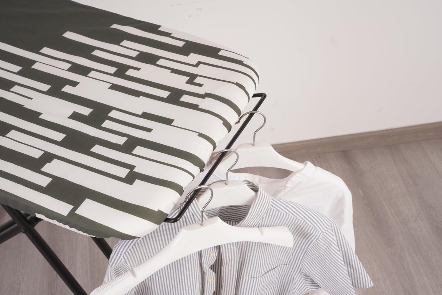 SLIETON Extra Large Ironing Board with Hang Rail and Iron Rest 64" L x 20" W x 38" H